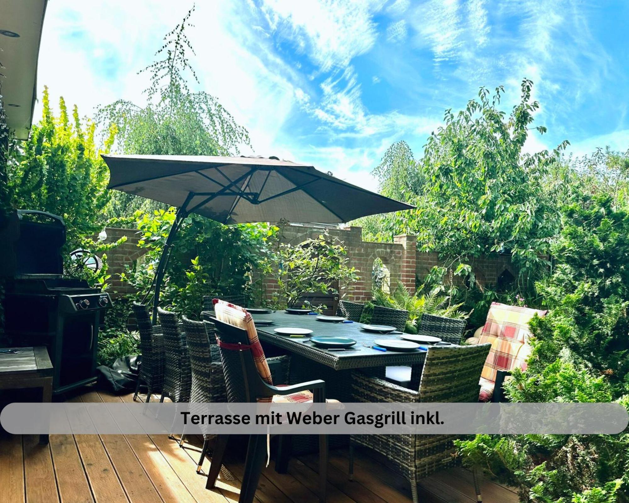 Lodge Of Africa - Einzigartige Themenzimmer, Eingezaeunten Garten, Sauna, Whirlpool & Kamin, Hunde Willkommen, Gasgrill, Voll Ausgestattete Kueche, Grosser Essbereich, Hamburg & Stade In Der Naehe Twielenfleth Kültér fotó